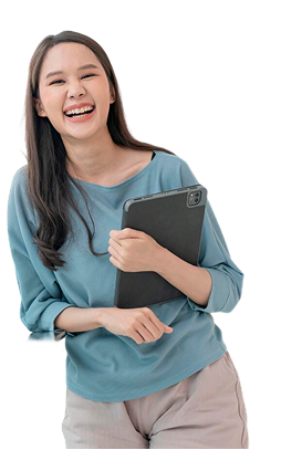smiling woman